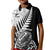 Custom New Zealand Silver Fern Rugby Kid Polo Shirt Aotearoa Maori Black Version - Wonder Print Shop