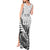 Custom New Zealand Silver Fern Rugby Tank Maxi Dress Aotearoa Maori Black Version - Wonder Print Shop