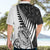 New Zealand Silver Fern Rugby Hawaiian Shirt Aotearoa Maori White Version - Wonder Print Shop