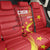 Custom China 2024 Back Car Seat Cover Chinese Dragon Yellow Star - Wonder Print Shop