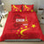 Custom China 2024 Bedding Set Chinese Dragon Yellow Star - Wonder Print Shop