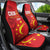 Custom China 2024 Car Seat Cover Chinese Dragon Yellow Star - Wonder Print Shop