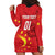 Custom China 2024 Hoodie Dress Chinese Dragon Yellow Star - Wonder Print Shop