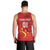 Custom China 2024 Men Tank Top Chinese Dragon Yellow Star - Wonder Print Shop