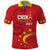 Custom China 2024 Polo Shirt Chinese Dragon Yellow Star - Wonder Print Shop