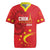 Custom China 2024 Rugby Jersey Chinese Dragon Yellow Star - Wonder Print Shop