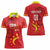 Custom China 2024 Women Polo Shirt Chinese Dragon Yellow Star - Wonder Print Shop