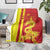 Custom China Blanket Chinese Dragon With Eiffel Tower