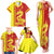 Custom China Family Matching Tank Maxi Dress and Hawaiian Shirt Chinese Dragon With Eiffel Tower - Wonder Print Shop