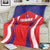 Custom Taiwan Blanket Taiwanese Sporty Flag Style