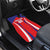 Custom Taiwan Car Mats Taiwanese Sporty Flag Style - Wonder Print Shop