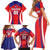 Custom Taiwan Family Matching Short Sleeve Bodycon Dress and Hawaiian Shirt Taiwanese Sporty Flag Style - Wonder Print Shop