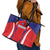 Custom Taiwan Leather Tote Bag Taiwanese Sporty Flag Style