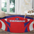 Custom Taiwan Round Carpet Taiwanese Sporty Flag Style