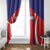 Custom Taiwan Window Curtain Taiwanese Sporty Flag Style - Wonder Print Shop