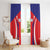 Custom Taiwan Window Curtain Taiwanese Sporty Flag Style - Wonder Print Shop