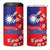 Proud To Be Taiwanese 4 in 1 Can Cooler Tumbler Flag Map Plum Blossom - Wonder Print Shop