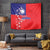 Personalized Proud To Be Taiwanese Tapestry Flag Map Plum Blossom