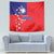 Personalized Proud To Be Taiwanese Tapestry Flag Map Plum Blossom