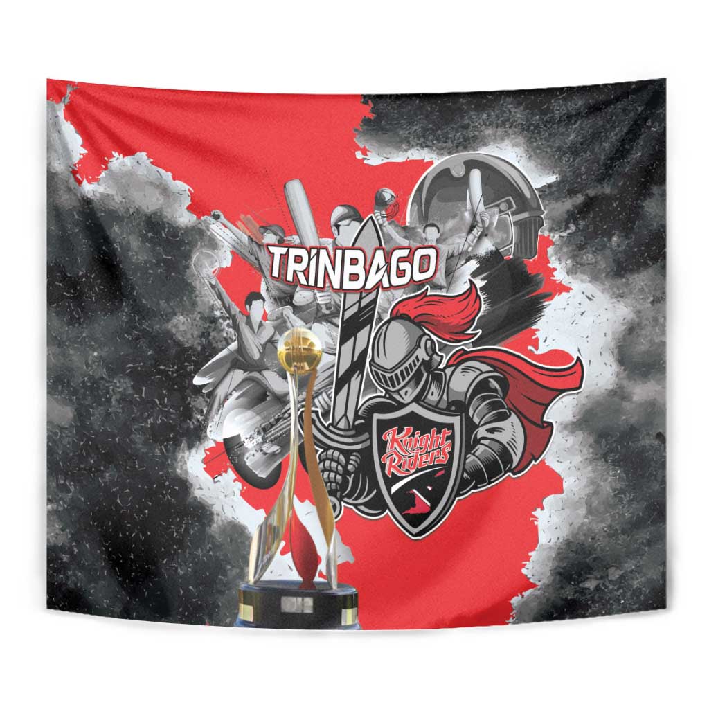 Trinbago Cricket Knight Riders Champion Tapestry - Wonder Print Shop