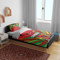 Amazon Warriors Champion Guyana Cricket Bedding Set - Wonder Print Shop