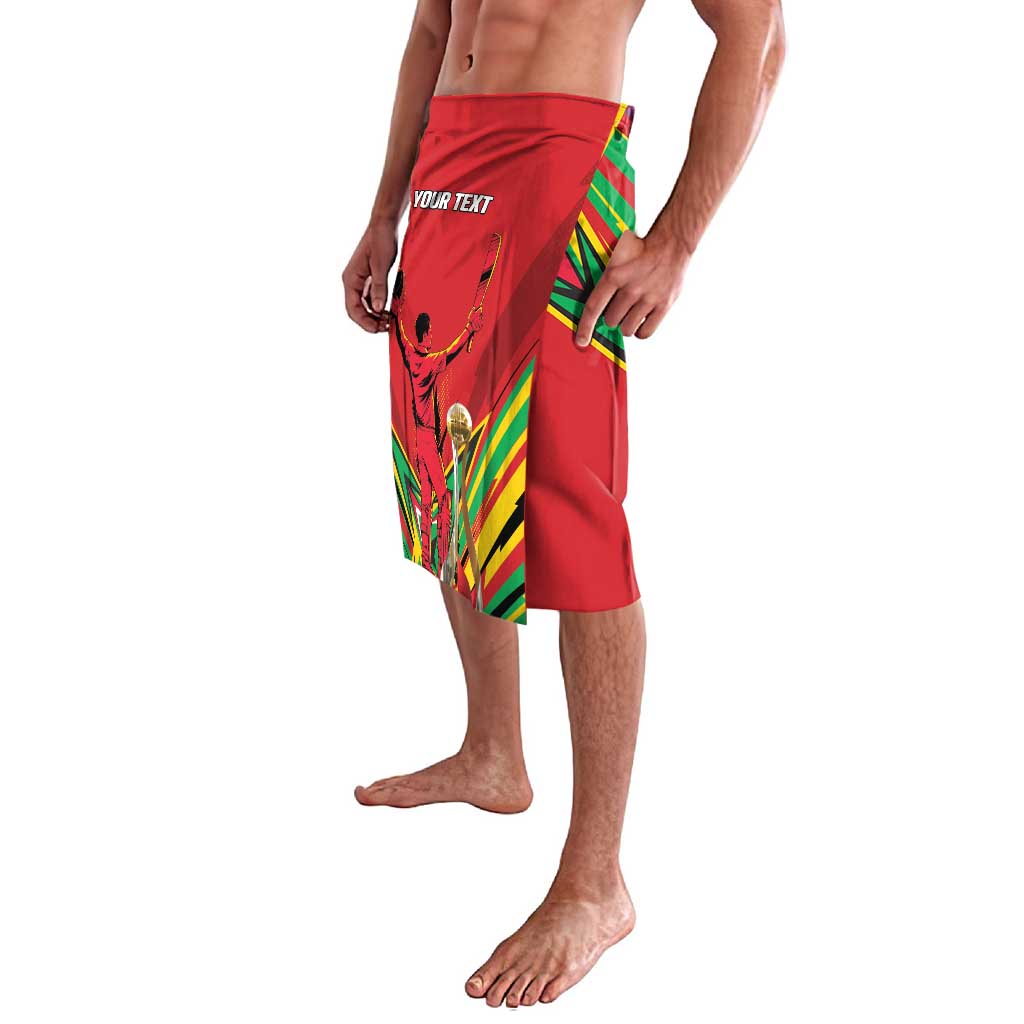 Personalized Amazon Warriors Champion Guyana Cricket Lavalava - Wonder Print Shop