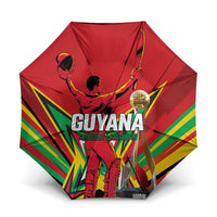 Amazon Warriors Champion Guyana Cricket Umbrella - Wonder Print Shop