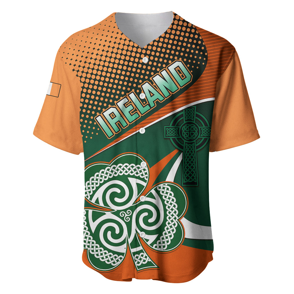 Ireland Rugby Baseball Jersey Irish Shamrock Go 2023 World Cup - Wonder Print Shop