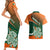 Ireland Rugby Couples Matching Short Sleeve Bodycon Dress and Hawaiian Shirt Irish Shamrock Go 2023 World Cup - Wonder Print Shop