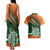 Ireland Rugby Couples Matching Tank Maxi Dress and Hawaiian Shirt Irish Shamrock Go 2023 World Cup - Wonder Print Shop