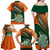 Ireland Rugby Family Matching Off Shoulder Maxi Dress and Hawaiian Shirt Irish Shamrock Go 2023 World Cup - Wonder Print Shop