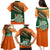 Ireland Rugby Family Matching Puletasi Dress and Hawaiian Shirt Irish Shamrock Go 2023 World Cup - Wonder Print Shop