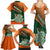 Ireland Rugby Family Matching Summer Maxi Dress and Hawaiian Shirt Irish Shamrock Go 2023 World Cup - Wonder Print Shop