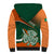 Ireland Rugby Sherpa Hoodie Irish Shamrock Go 2023 World Cup - Wonder Print Shop