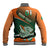 Custom Ireland Rugby Baseball Jacket Irish Shamrock Go 2023 World Cup - Wonder Print Shop