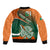 Custom Ireland Rugby Bomber Jacket Irish Shamrock Go 2023 World Cup - Wonder Print Shop