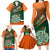 Custom Ireland Rugby Family Matching Long Sleeve Bodycon Dress and Hawaiian Shirt Irish Shamrock Go 2023 World Cup - Wonder Print Shop