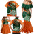 Custom Ireland Rugby Family Matching Mermaid Dress and Hawaiian Shirt Irish Shamrock Go 2023 World Cup - Wonder Print Shop