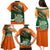 Custom Ireland Rugby Family Matching Puletasi Dress and Hawaiian Shirt Irish Shamrock Go 2023 World Cup - Wonder Print Shop