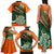 Custom Ireland Rugby Family Matching Tank Maxi Dress and Hawaiian Shirt Irish Shamrock Go 2023 World Cup - Wonder Print Shop