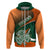 Custom Ireland Rugby Hoodie Irish Shamrock Go 2023 World Cup - Wonder Print Shop