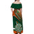 Custom Ireland Rugby Off Shoulder Maxi Dress Irish Shamrock Go 2023 World Cup - Wonder Print Shop