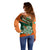 Custom Ireland Rugby Off Shoulder Sweater Irish Shamrock Go 2023 World Cup - Wonder Print Shop