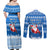 Custom Scotland Christmas Couples Matching Off Shoulder Maxi Dress and Long Sleeve Button Shirt Merry Christmas Santa Claus Gift - Wonder Print Shop