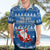 Custom Scotland Christmas Hawaiian Shirt Merry Christmas Santa Claus Gift - Wonder Print Shop