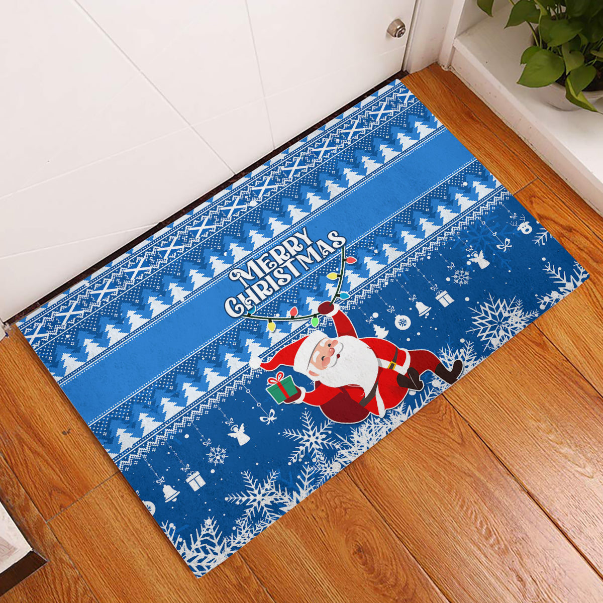 custom-scotland-christmas-rubber-doormat-merry-christmas-santa-claus-gift