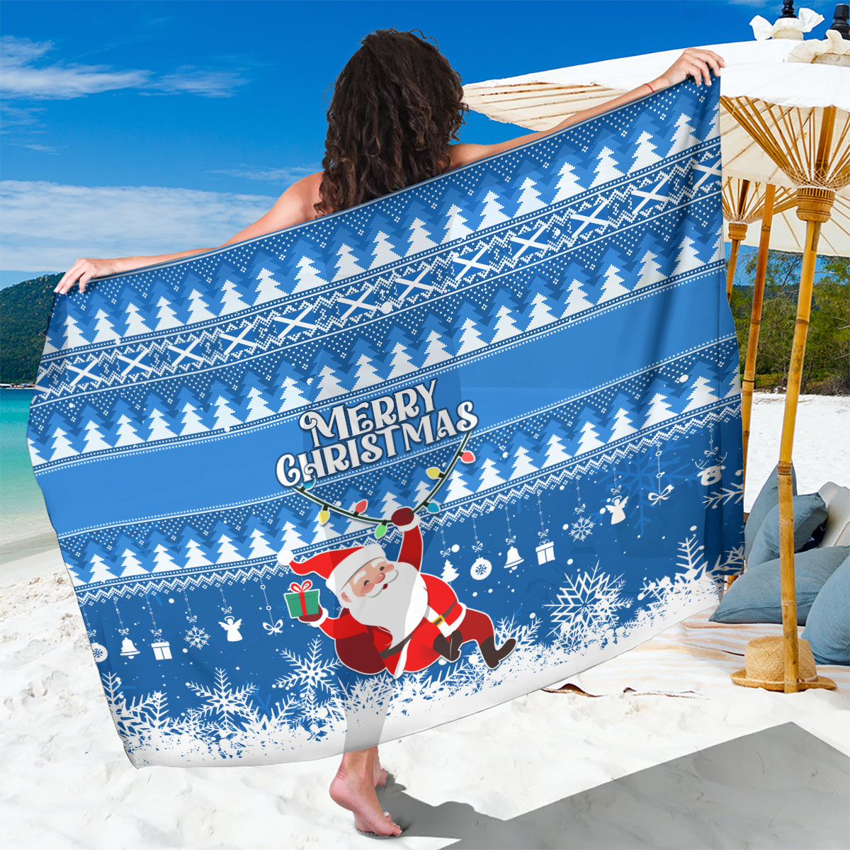 custom-scotland-christmas-sarong-merry-christmas-santa-claus-gift