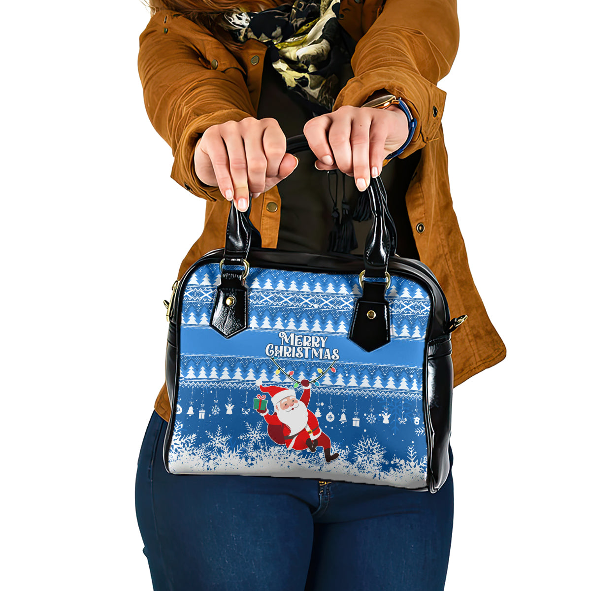 custom-scotland-christmas-shoulder-handbag-merry-christmas-santa-claus-gift