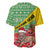 Ethiopia Christmas Baseball Jersey Melkam Gena African Pattern - Wonder Print Shop