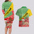 Ethiopia Christmas Couples Matching Long Sleeve Bodycon Dress and Hawaiian Shirt Melkam Gena African Pattern - Wonder Print Shop